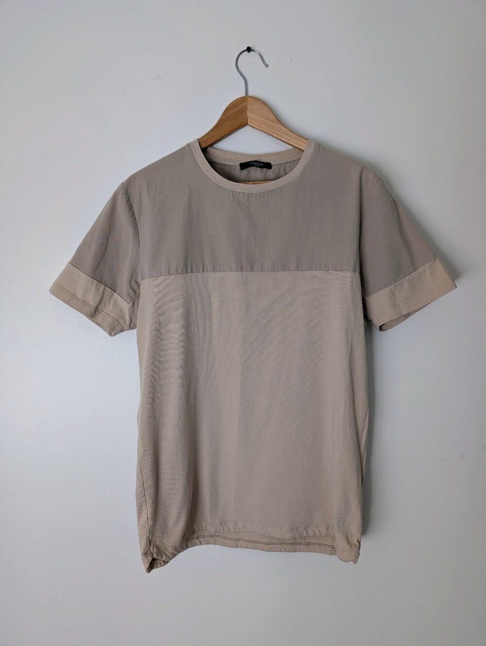Cotton Jack & Jones Beige T Shirt L